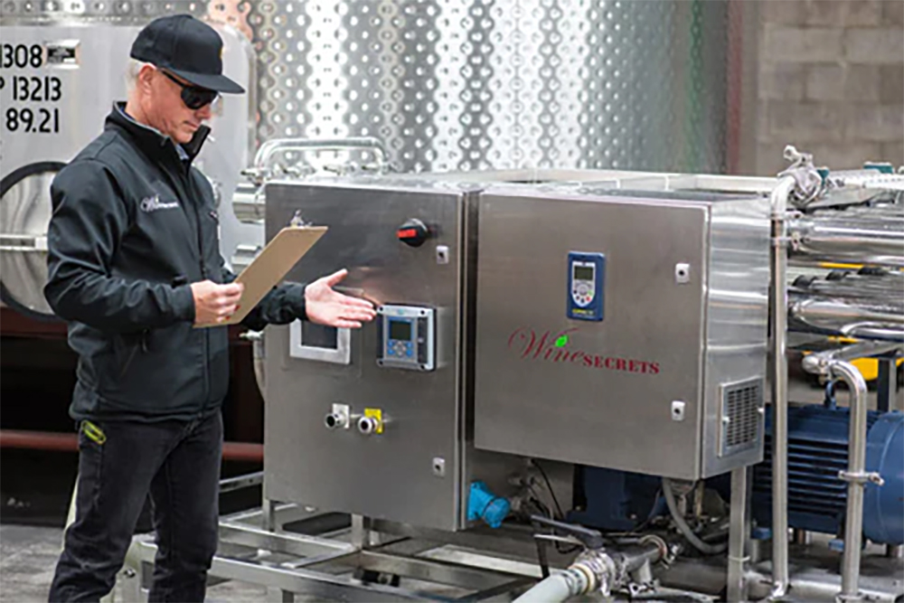 taint removal machine demo